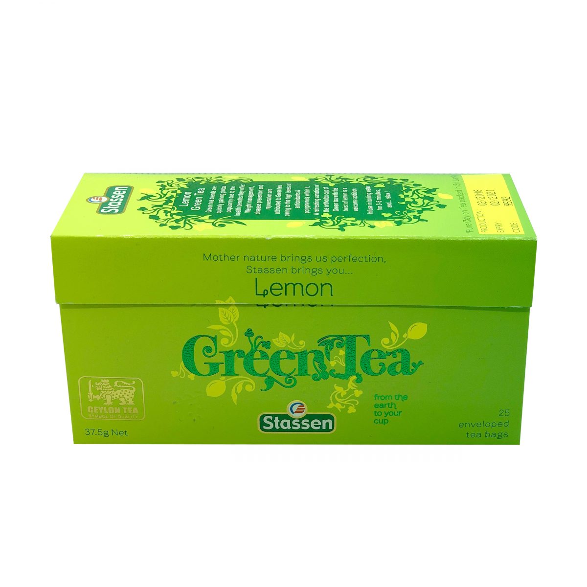 Stassen green tea lemon